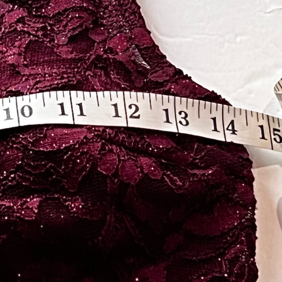 Jodi Kristopher Glitter Dress Two Piece size 5 - Picture 8 of 13